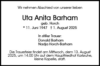 Uta Barham