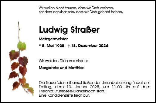 Ludwig Straßer