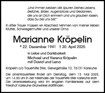 Marianne Kröpelin