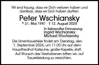 Peter Wschiansky