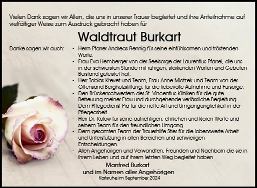 Waldtraut Burkart