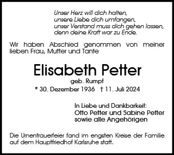 Elisabeth Petter