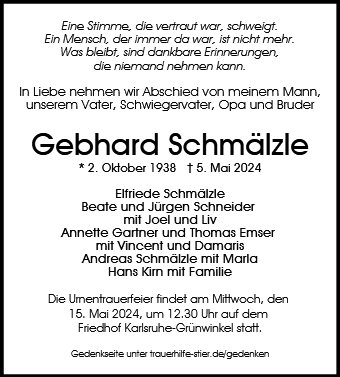 Gebhard Schmälzle