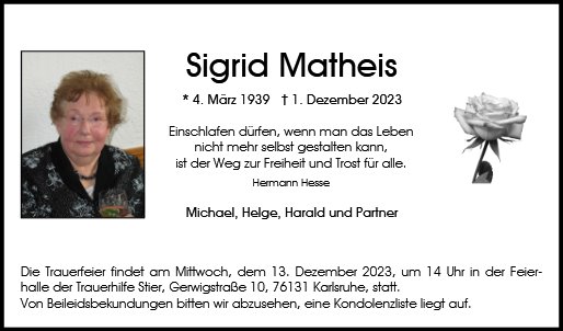 Sigrid Matheis