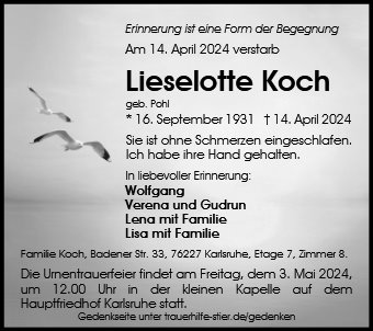 Lieselotte Koch