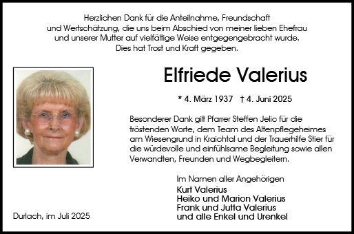 Elfriede Valerius