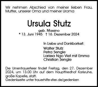 Ursula Stutz