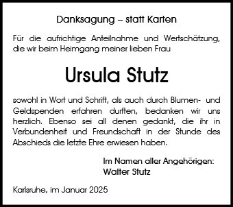 Ursula Stutz