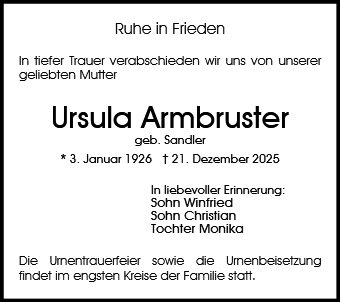 Ursula Armbruster
