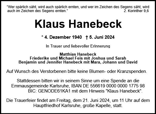 Klaus Hanebeck