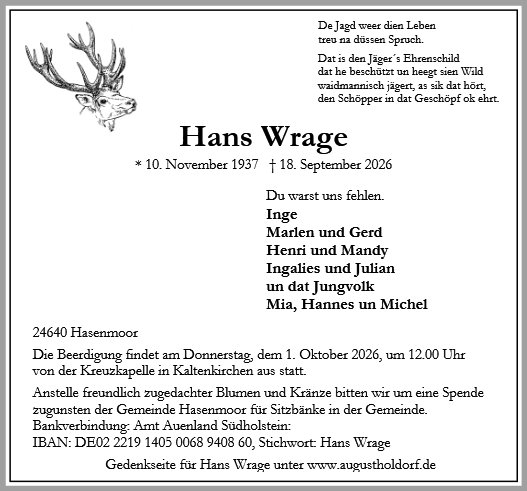 Hans Wrage