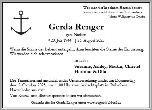 Gerda Renger