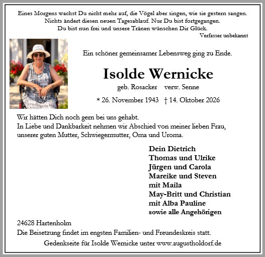 Isolde Wernicke