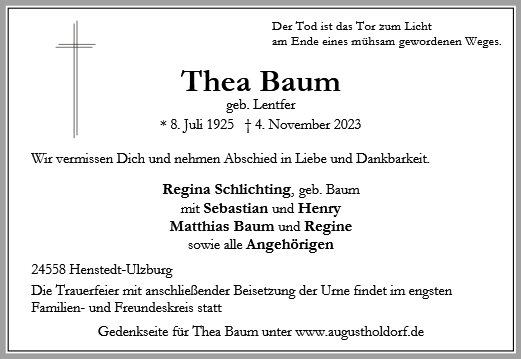 Thea Baum