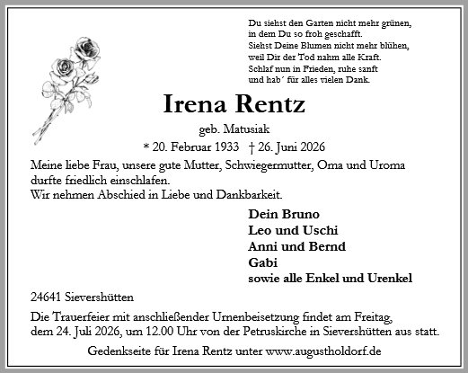 Irena Rentz