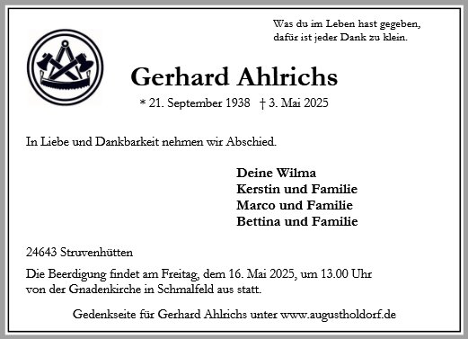 Gerhard Ahlrichs