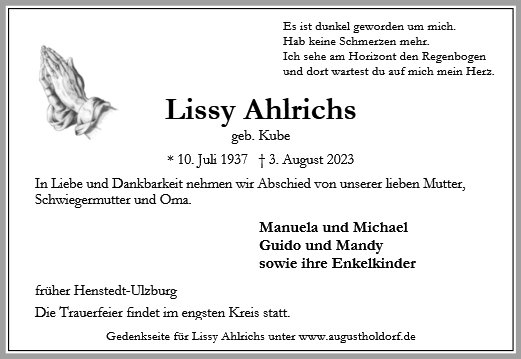 Lissy Ahlrichs