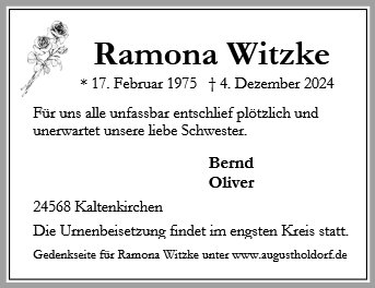 Ramona Witzke