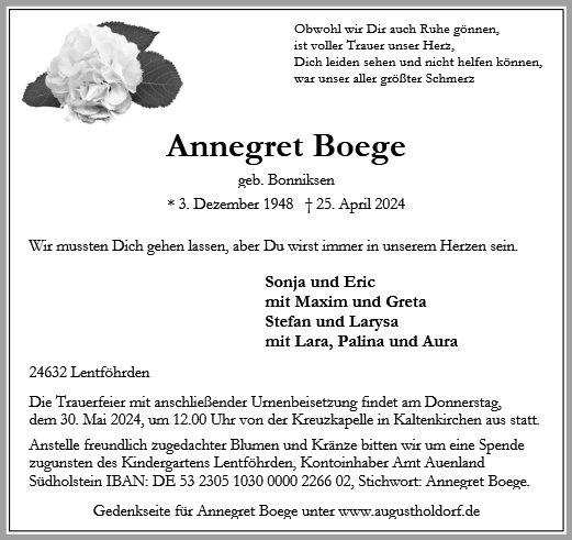 Annegret Boege