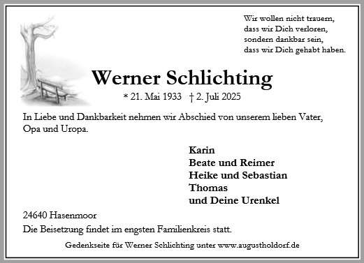 Werner Schlichting
