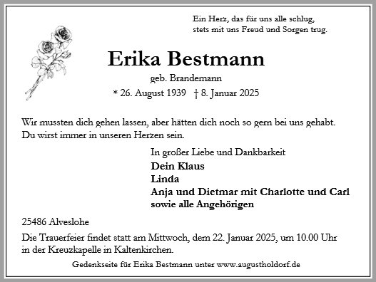 Erika Bestmann