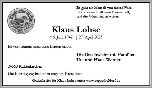 Klaus Lohse