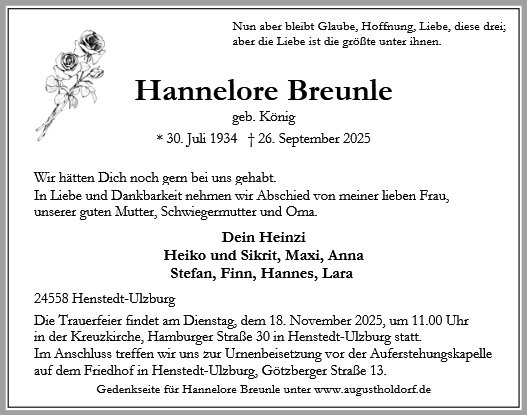 Hannelore Breunle