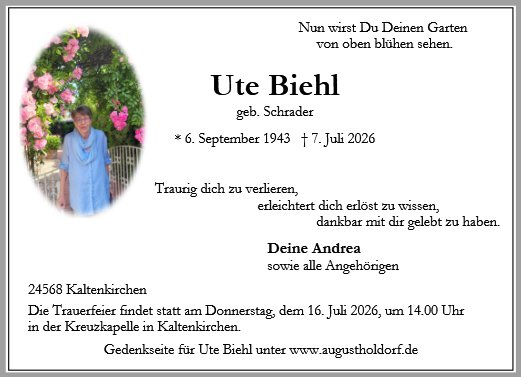 Ute Biehl