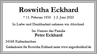 Roswitha Eckhard