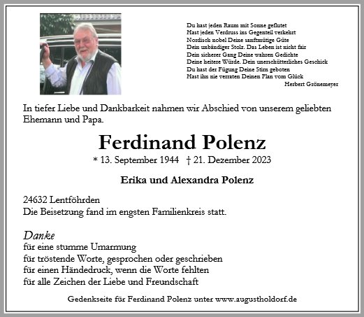 Ferdinand Polenz
