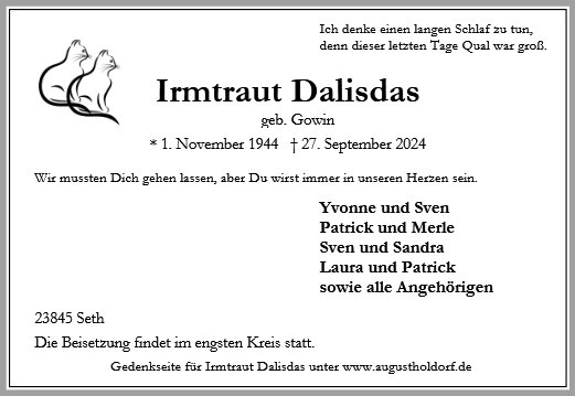 Irmtraut Dalisdas