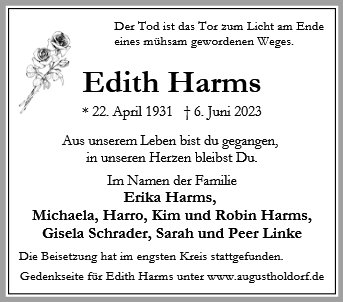Edith Harms