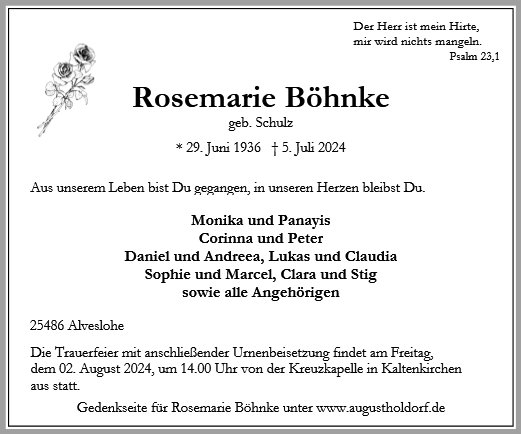 Rosemarie Böhnke