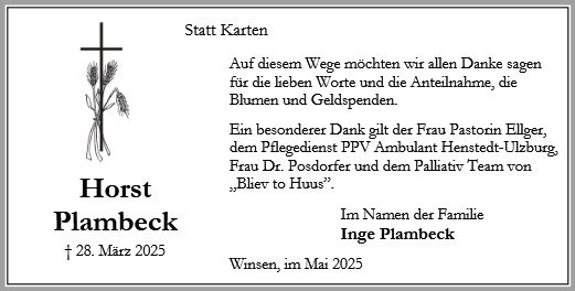 Horst Plambeck