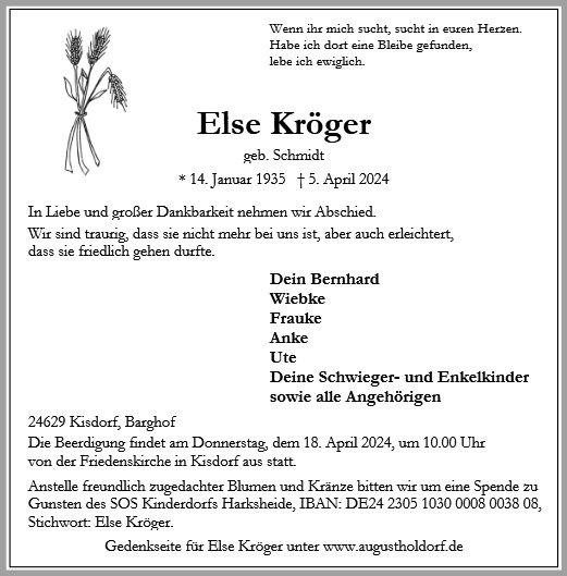 Else Kröger