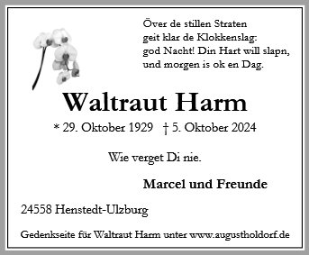 Waltraut Harm