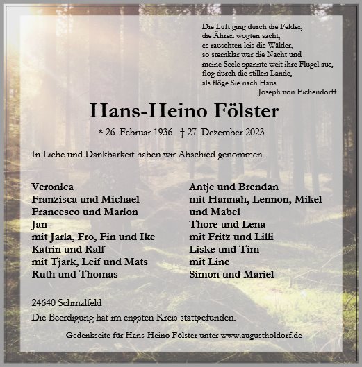 Hans-Heino Fölster