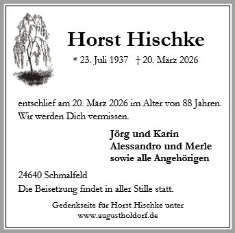 Horst Hischke