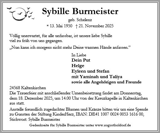 Sybille Burmeister