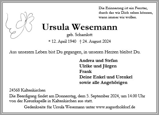 Ursula Wesemann