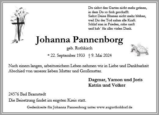 Johanna Pannenborg