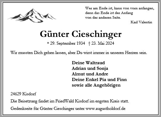 Günter Cieschinger