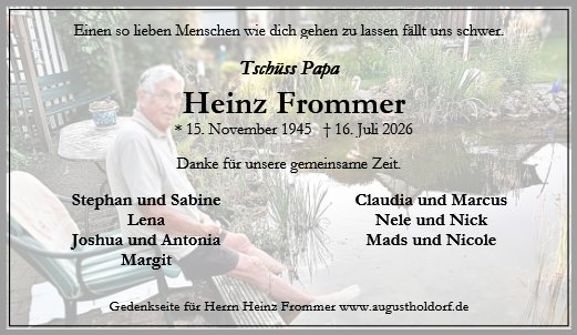 Heinz Frommer