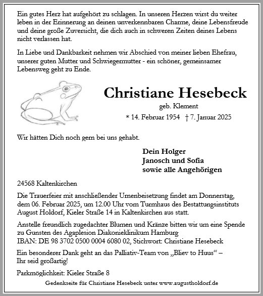 Christiane Hesebeck