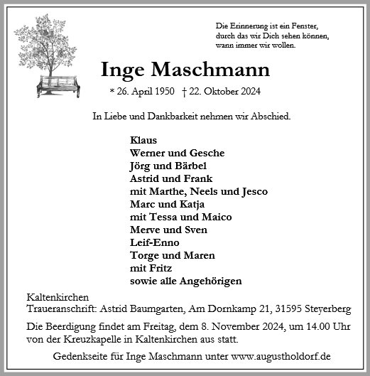 Inge Maschmann