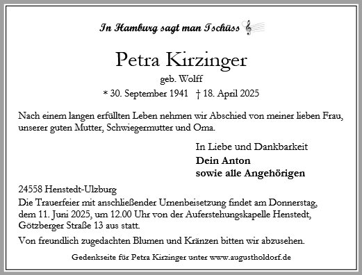 Petra Kirzinger