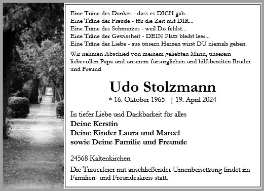 Udo Stolzmann