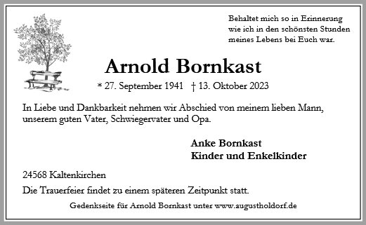 Arnold Bornkast
