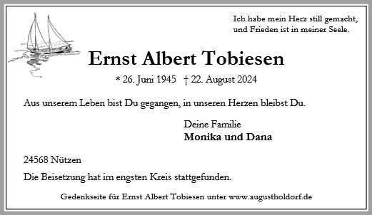 Ernst Albert Tobiesen