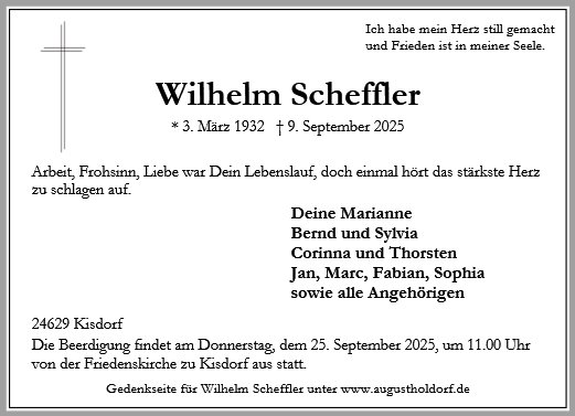 Wilhelm Scheffler